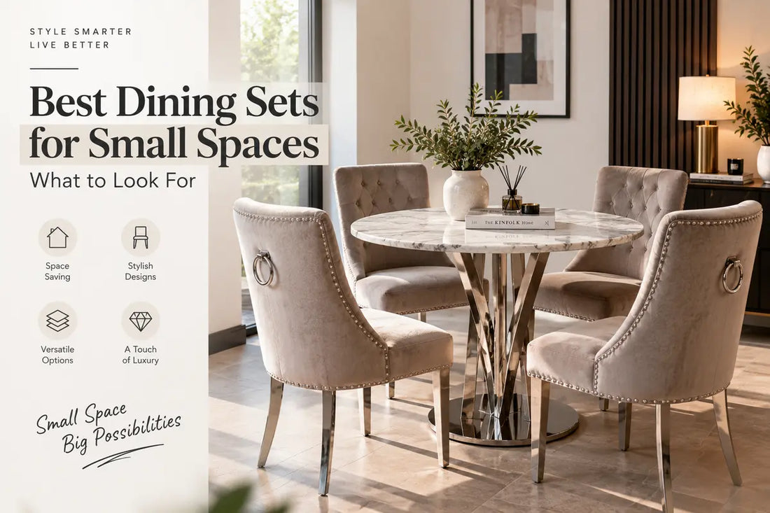 Best Dining Sets for Small Spaces