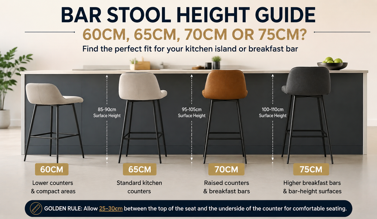 Bar Stool Height Guide