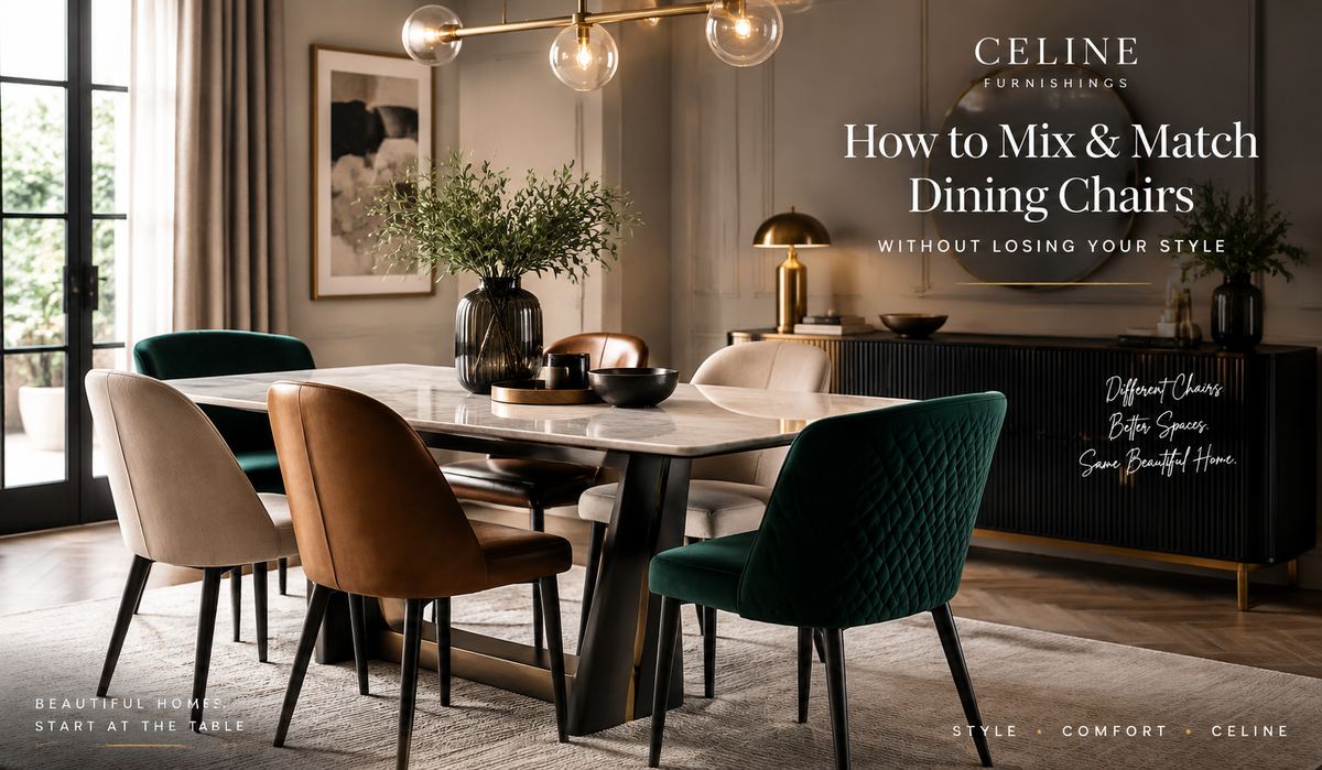 How to Mix & Match Dining Chairs