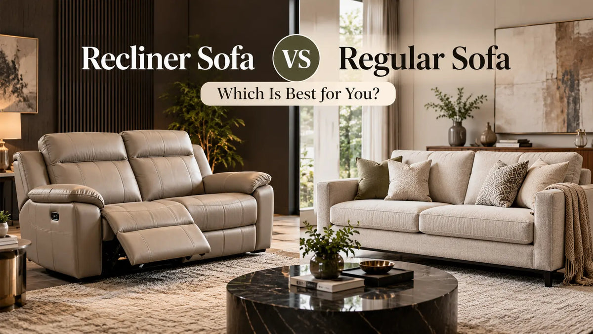 Recliner Sofa vs Regular Sofa