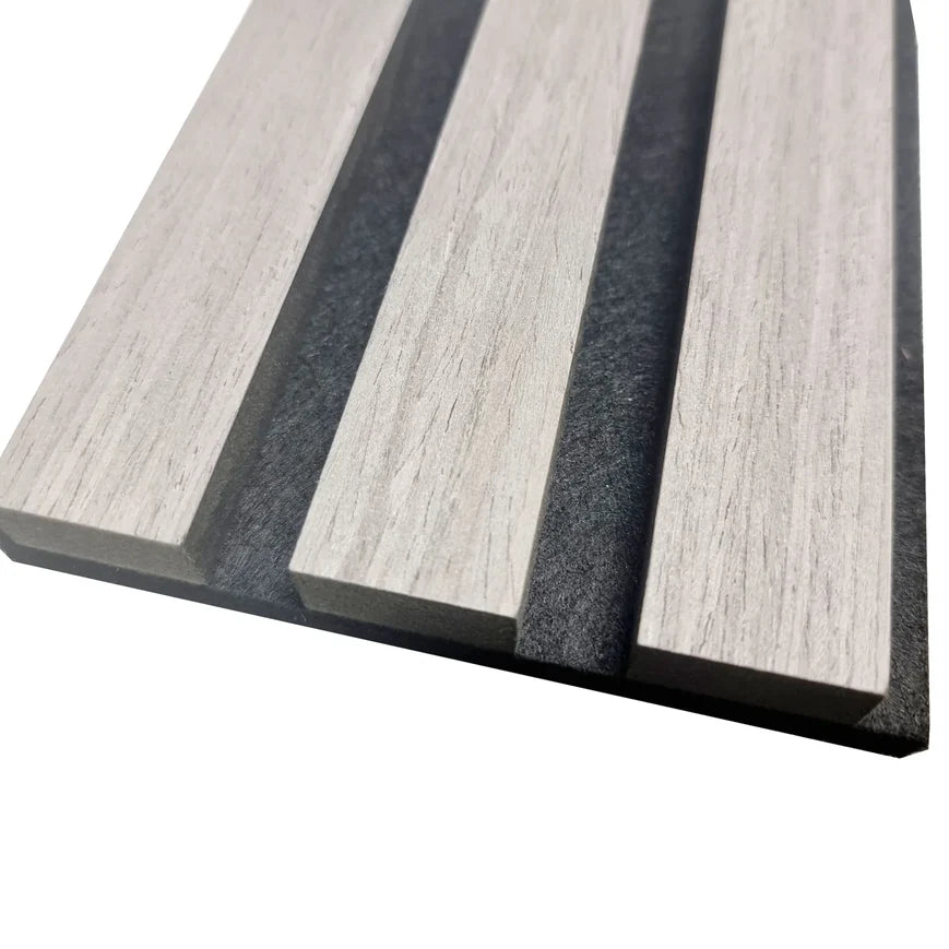 Acoustic Premium Plus wooden wall Panel 2400mm x 600mm 20mm (1.44m²) Per panel - Multiple Colours