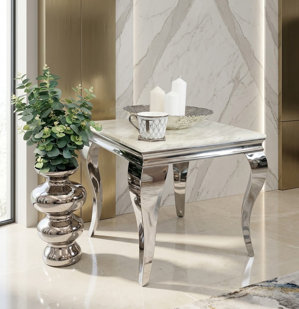 Louise Marble Side Table