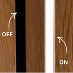 Envy™️ 6 Strip Acoustic panel L.E.D lights