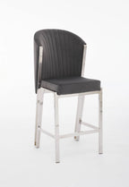 Fabio Bar Stool Grey