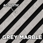 Premium Acoustic Wall Panels – Wooden Slatted Felt Back Panel 2400mm x 600mm x 17mm (1.44m²)