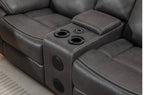 TECHNO Electric Recliner Sofa - 3 Seater ReclinerSofa - 2 Seater Recliner Sofa Grey