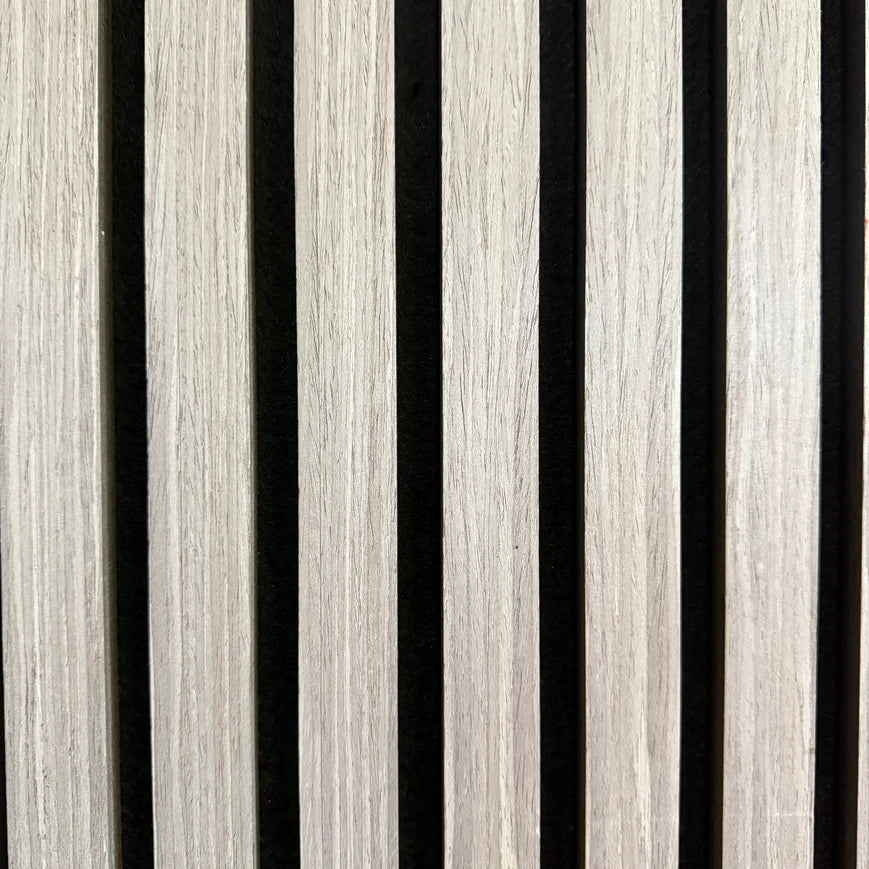 White Oak Acoustic Premium wooden wall Panel 2400mm x 600mm x 23mm