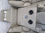 Electric Leather Recliner Grey Roma - 3 Seater Recliner Sofa - 2 Seater Recliner Sofa