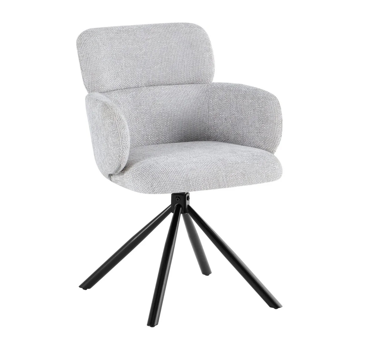 Tuscany Grey 360° Swivel Accent Chair| Minimum order 2 Chairs