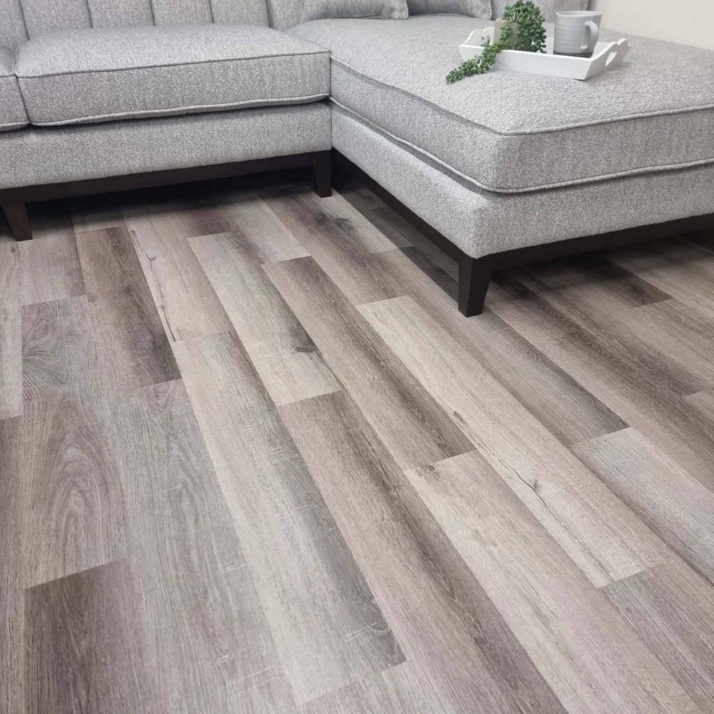Realistic Wood Style Vinyl Tiles–LVT Flooring for Kitchen&Living Rooms