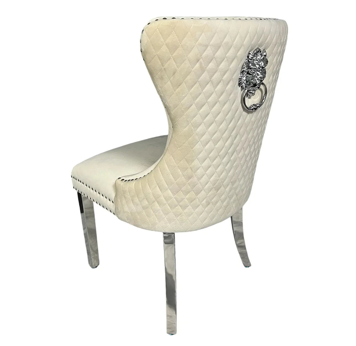 Pair Of 2 Mayfair Cream Dining Chairs