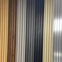 Black Seamless Wall Panels UK - Waterproof Wood Effect