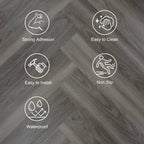 Realistic Wood Style Vinyl Tiles–LVT Flooring for Kitchen&Living Rooms