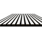 Acoustic White & Grey marble Premium wooden wall Panel 2400mm x 600mm