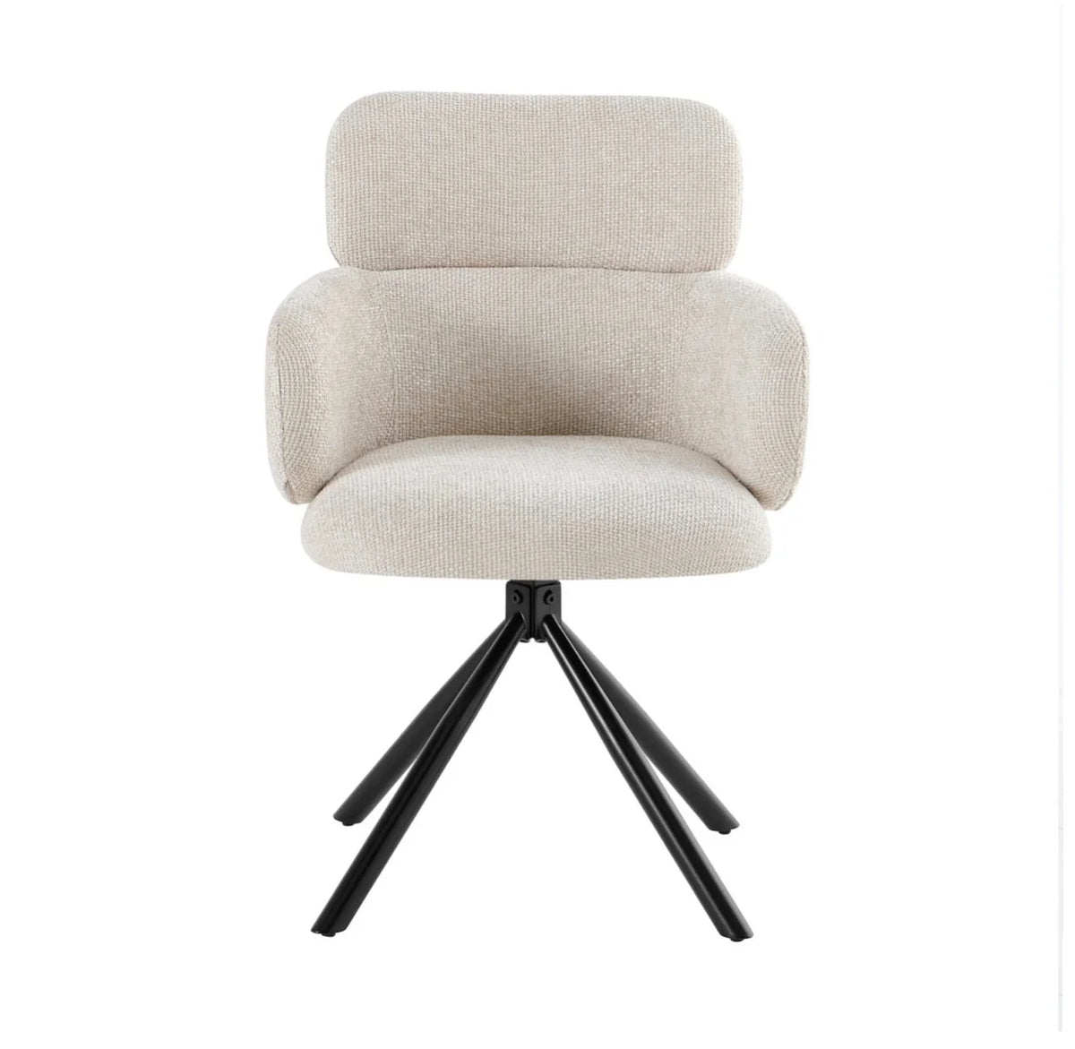 Tuscany Beige 360° Swivel Accent Chair| Minimum order 2 Chairs