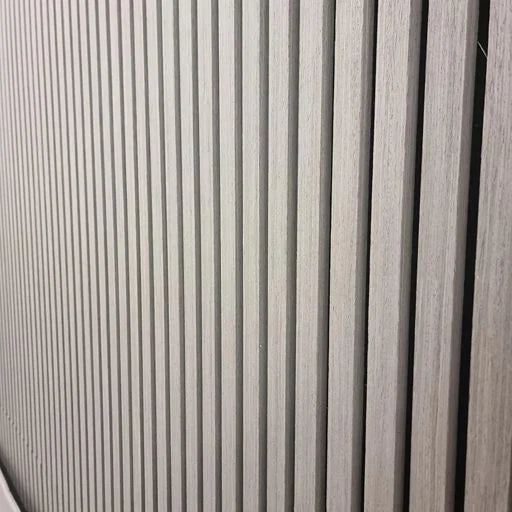 Ash Grey PVC Slatted Wall Panels UK – Waterproof Decorative Wood Effect Finish