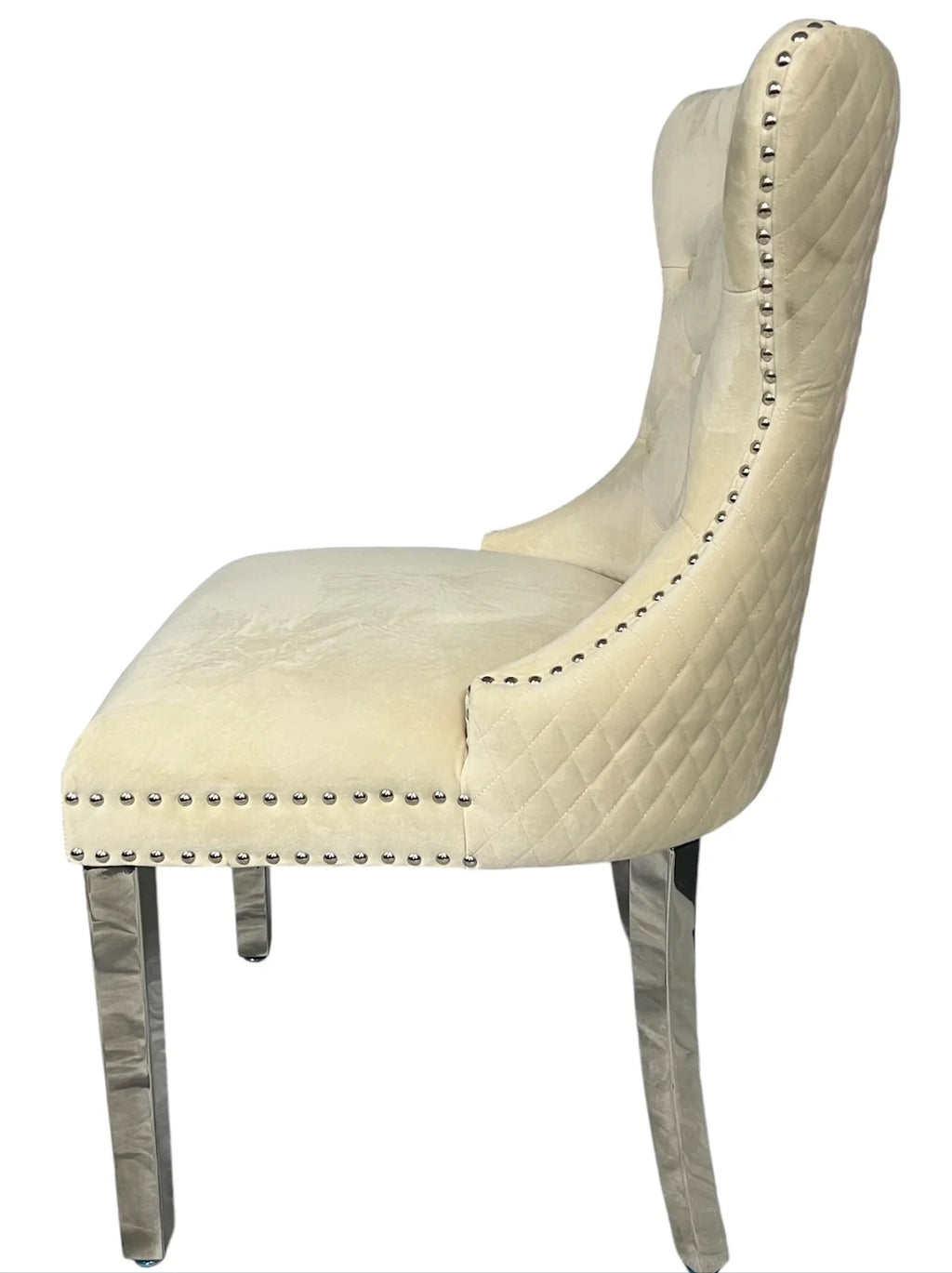 Pair Of 2 Mayfair Cream Dining Chairs