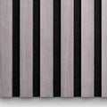 Acoustic Grey Oak Premium wooden oak veneer wall Panel 2400mm x 600mm