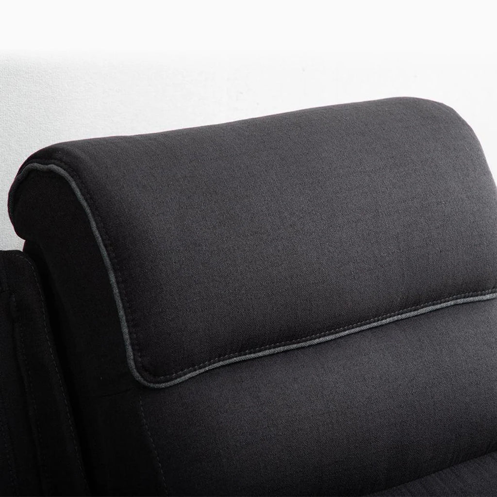 Milano Fabric Platinum 3+2  Electric Recliner Set -Mood Lights/USB Charging