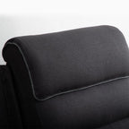 Milano Fabric Platinum 3+2  Electric Recliner Set -Mood Lights/USB Charging