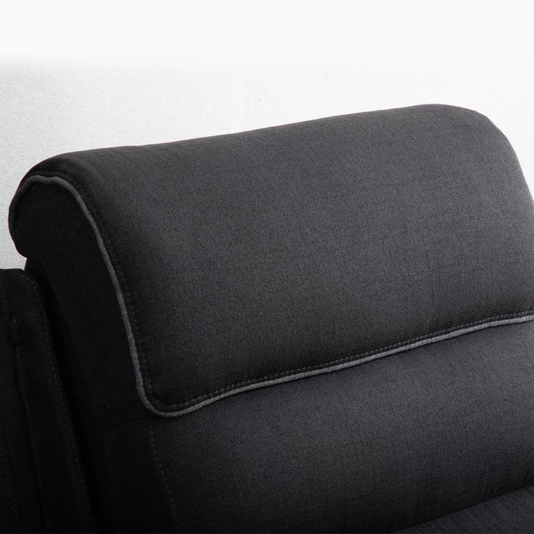 Milano Fabric Platinum 3+2  Electric Recliner Set -Mood Lights/USB Charging