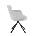 Tuscany Grey 360° Swivel Accent Chair| Minimum order 2 Chairs