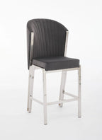 Fabio Bar Stool Grey
