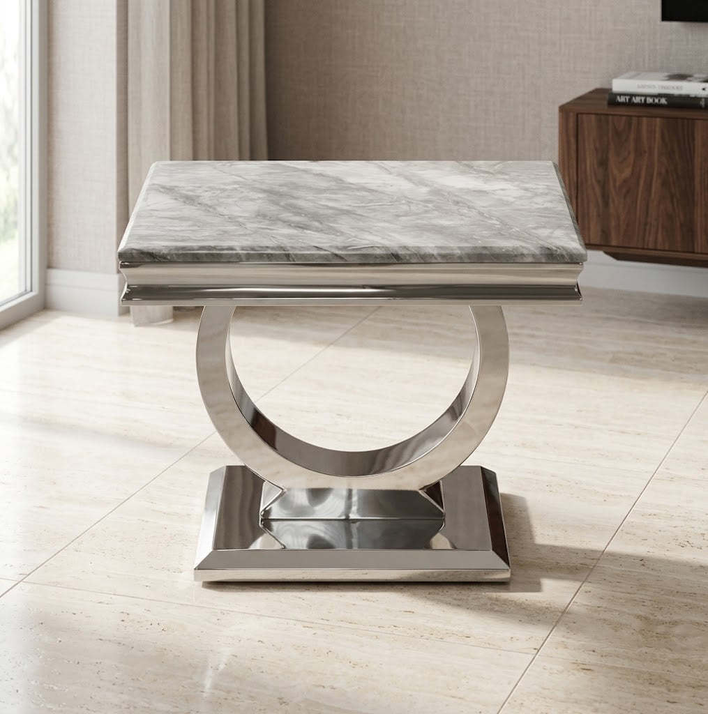 Arianna Marble Side Table