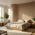 Flexii™ Flex Oak Slatted Wall Panel | Flexible Wood Slats 240cm x 60cm (Set of 2)