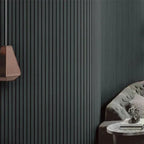 Black Bendable Acoustic Wall Panels – Modern Wall Cladding UK