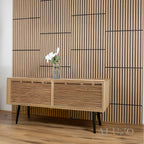 Oak Acoustic Square Wall Panels 60cm x 60cm (Set of 4)
