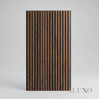Panelux™ Pro 3-Sided Wood Veneer Deep Oak Half Wall Panels - 120cm x 60cm (Set Of 3)