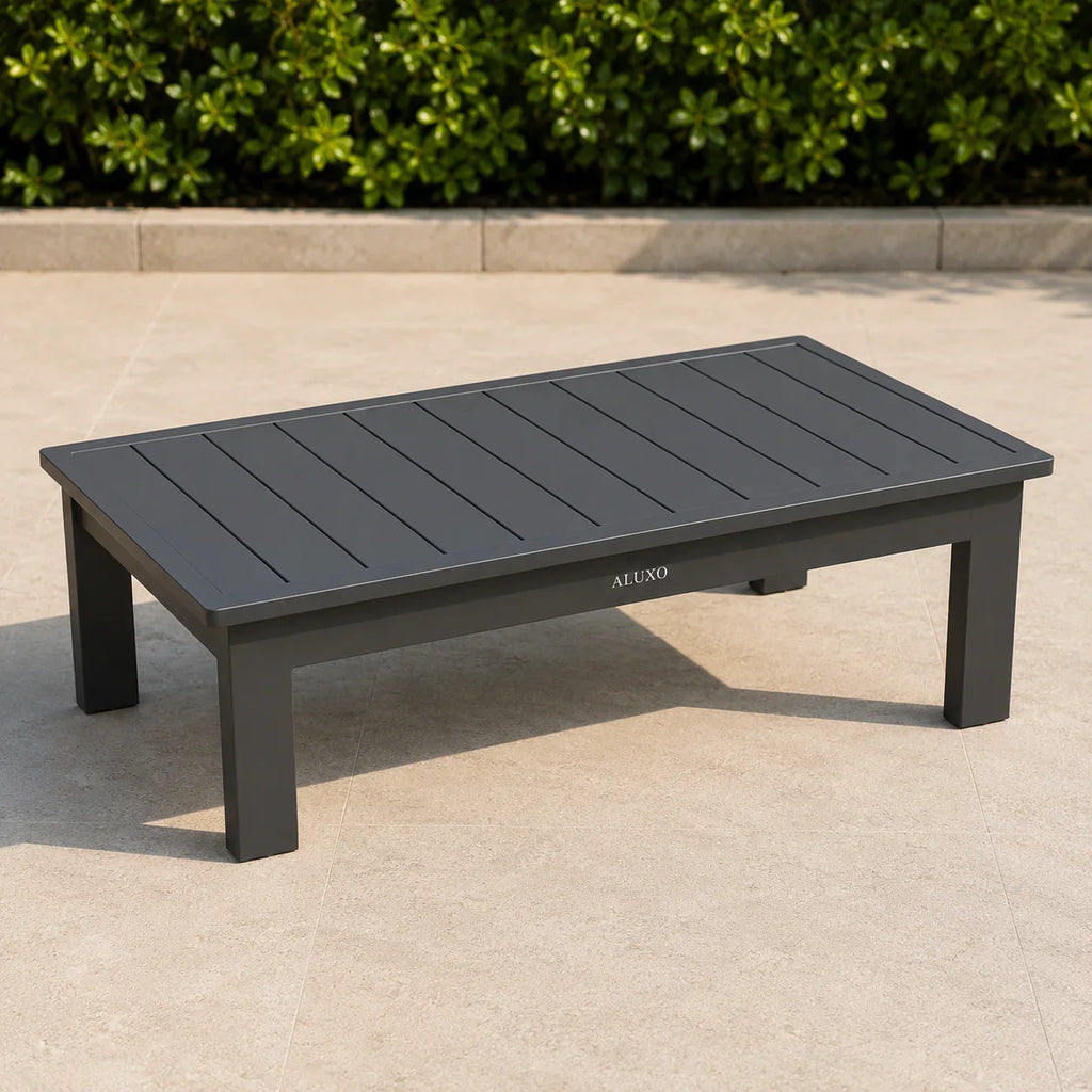 Ares Onyx 5 Seater Garden Lounge Set – Aluminium Outdoor Sofa Set UK