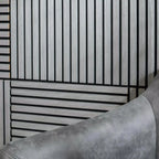 Ash Grey Wooden Acoustic Wall Panels – 60cm x 60cm Wall Cladding uk