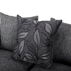 Byron Dundee Grey Fabric Sofa Suite
