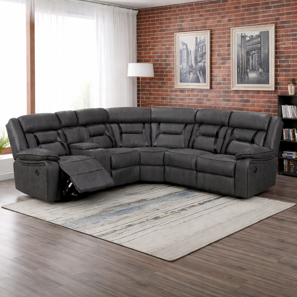BROOKLYN CORNER ELECTRIC RECLINER SOFA