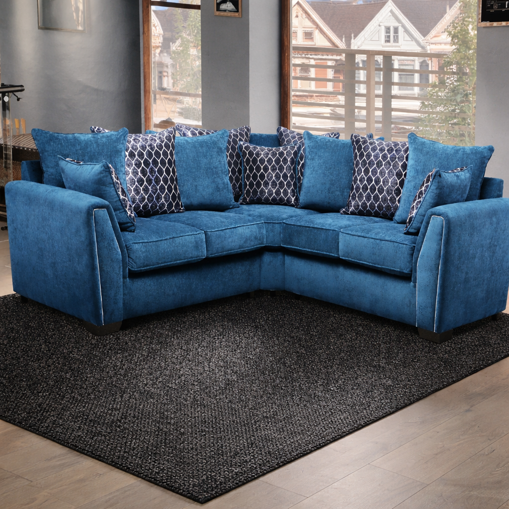 Orlando Sofa – Contemporary Plush Comfort Corner Sectional