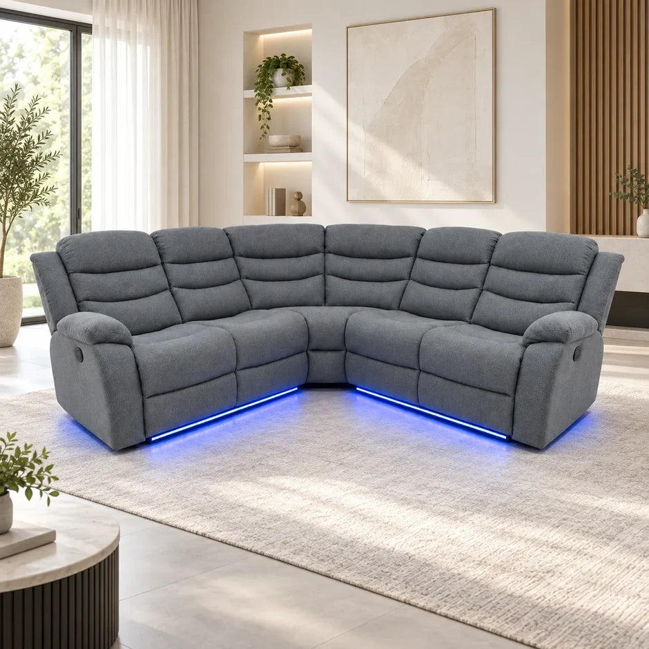 Sorrento Electric Recliner Corner Sofa