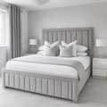 Ruby Premium Upholstered Bed Elegant Comfort Collection