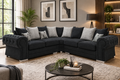 Milan 5 Seater Corner Sofa Scatter Back