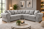 Milan 5 Seater Corner Sofa Scatter Back