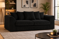 Oxford Full Jumbo Cord 3 Seater - Scatter back