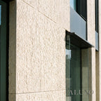 Outdoor Off White Chiseled MCM Flexible Stone 2.88m² | 120x60cm Weather-Proof Exterior Panel (Set of 4)