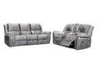 Galaxy 3+2 Fabric Electric Recliner Sofa Collection With USB Port