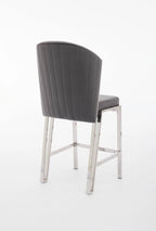 Fabio Bar Stool Grey