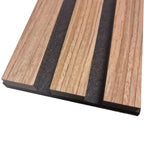 Acoustic Premium Plus wooden wall Panel 2400mm x 600mm 20mm (1.44m²) Per panel - Multiple Colours