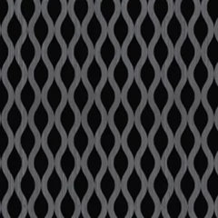 Dark Grey Acoustic Waved Wall Panel (60×240cm) – Modern Soundproof HDF Panels UK