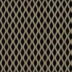 Dark Oak Acoustic Waved Wall Panel (60×240cm) – Modern Soundproof HDF Panels UK