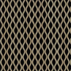 Dark Oak Acoustic Waved Wall Panel (60×240cm) – Modern Soundproof HDF Panels UK