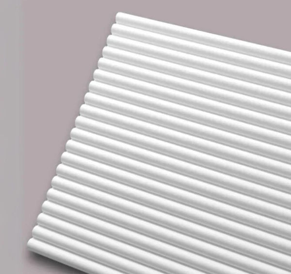 White Fluted Wall Panels – Premium WPC Decorative Panels for UK Homes